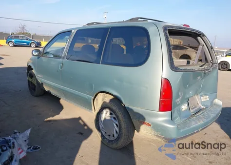 1995 Nissan Quest Xe/Gxe z USA, uszkodzony, nr VIN 4N2DN11WXSD803936